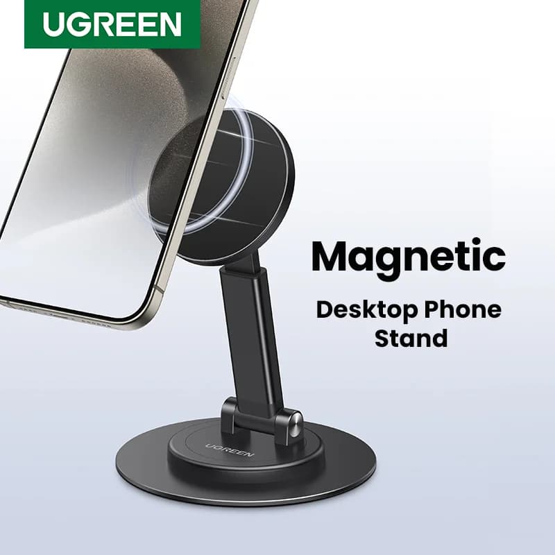Magnetischer Aluminium-Handyständer, 360° Drehbar