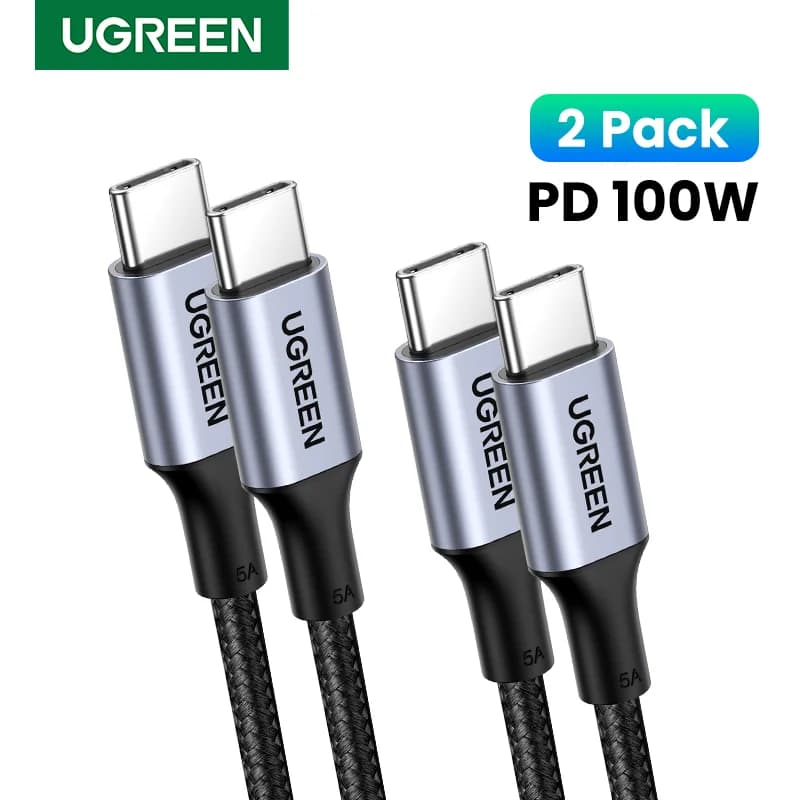 2er-Pack 100W USB-C auf USB-C PD Kabel