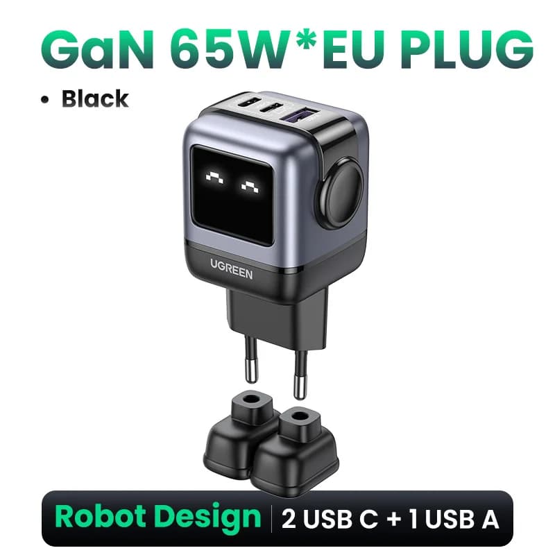 65W GaN USB-C Schnellladegerät mit PPS