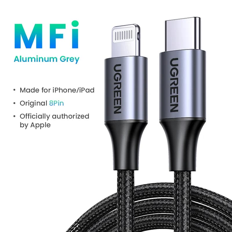 20W USB-C auf Lightning PD Kabel