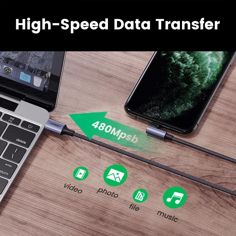 MFi USB-C auf Lightning Kabel, PD 20 W