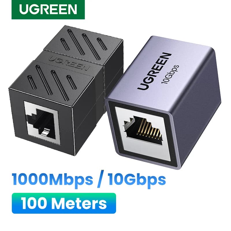 RJ45 Ethernet Buchse-auf-Buchse-Kuppleradapter