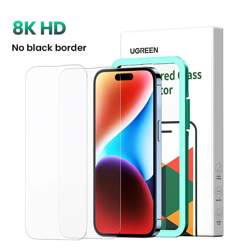 Panzerglas Displayschutz für iPhone 16 Plus