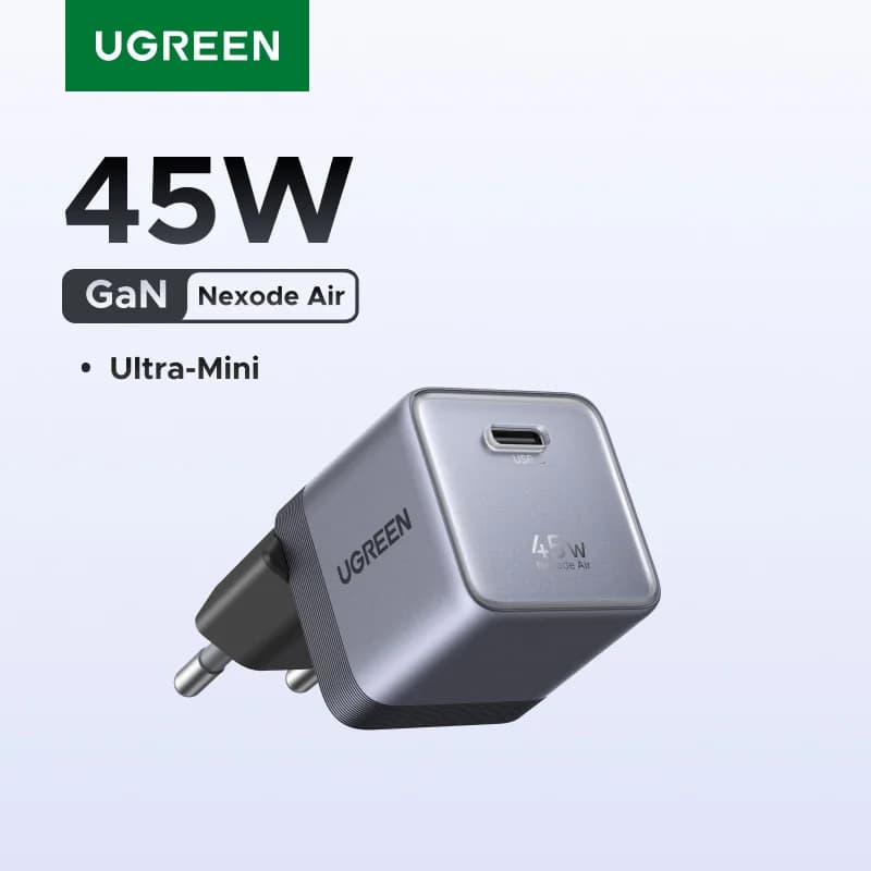 45W GaN USB-C Ladegerät, Kompaktes Schnellladen