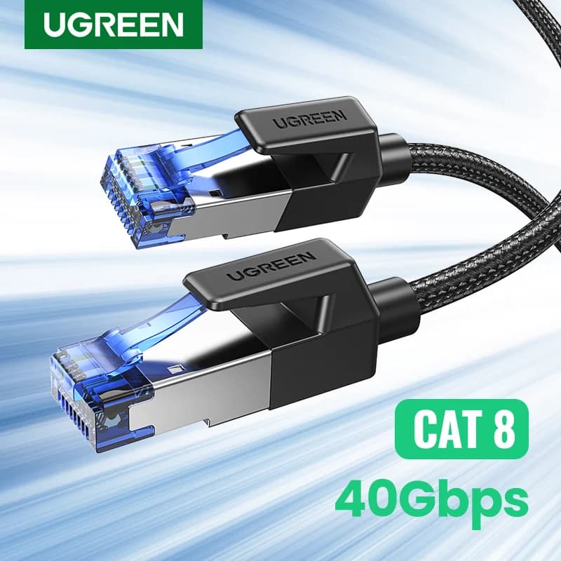 Cat8 40Gbps geflochtenes Ethernet LAN-Kabel