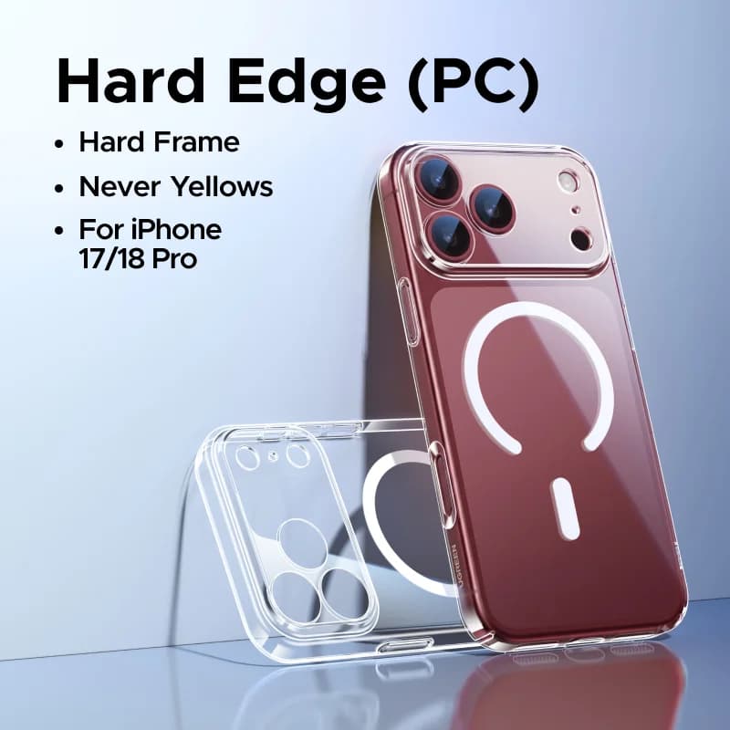 Magnetisches Transparentes PC-Gehäuse für iPhone mit MagSafe