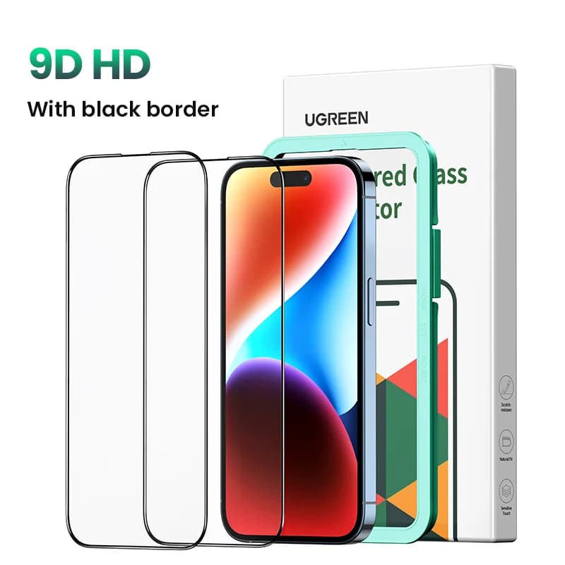 Panzerglas Displayschutz für iPhone 16 Plus