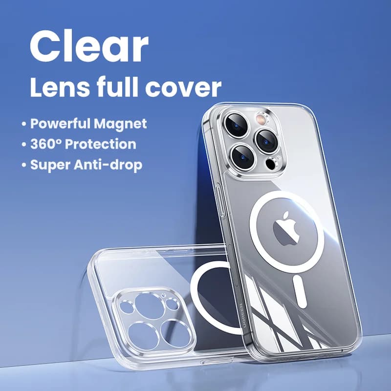 Matte magnetische stoßfeste Hülle für iPhone