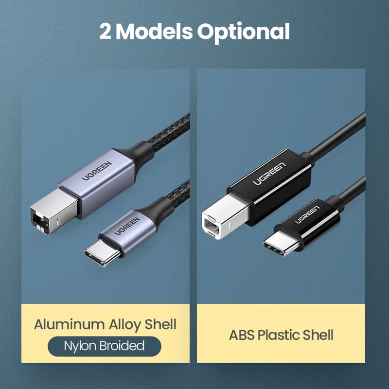 USB-C auf USB Typ-B 2.0 Druckerkabel