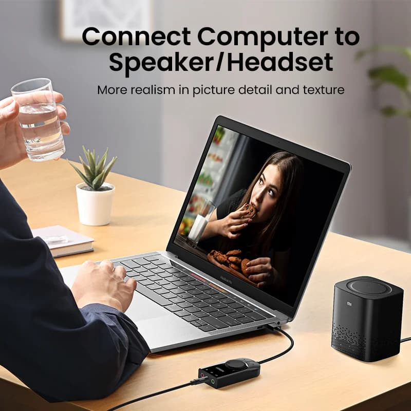 Externe USB Audio Interface Soundkarte