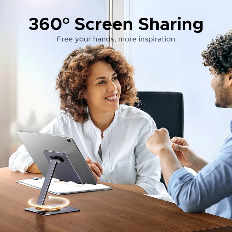 360° drehbarer Aluminium Ständer für Tablet und Smartphone