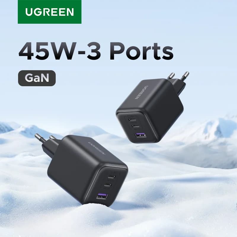 45W GaN USB-C PD Ladegerät mit PPS