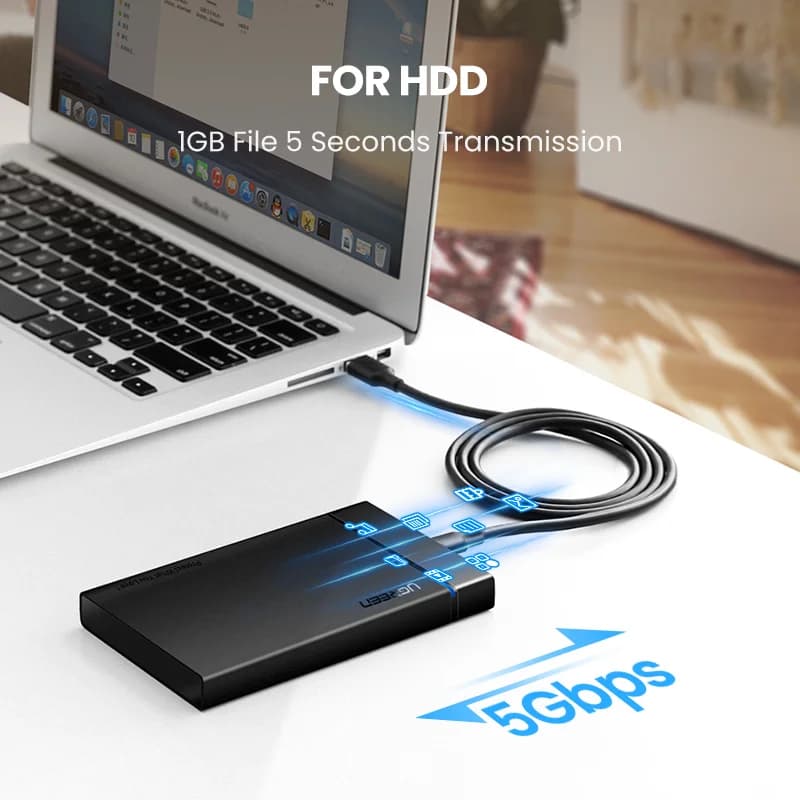 USB-Datenkabel, 5Gbps USB 3.0, 3A