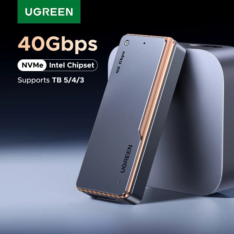 40Gbps NVMe SSD Gehäuse M.2 auf USB4 Adapter