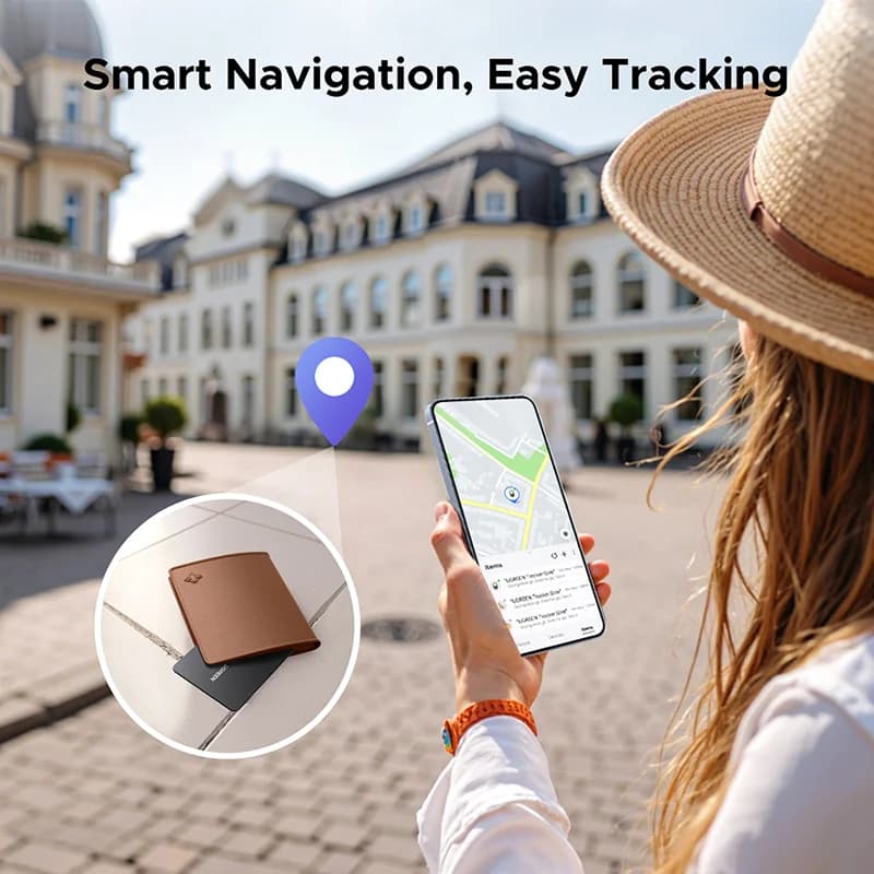 Bluetooth GPS Tracker Tag für Schlüssel und Geldbörsen