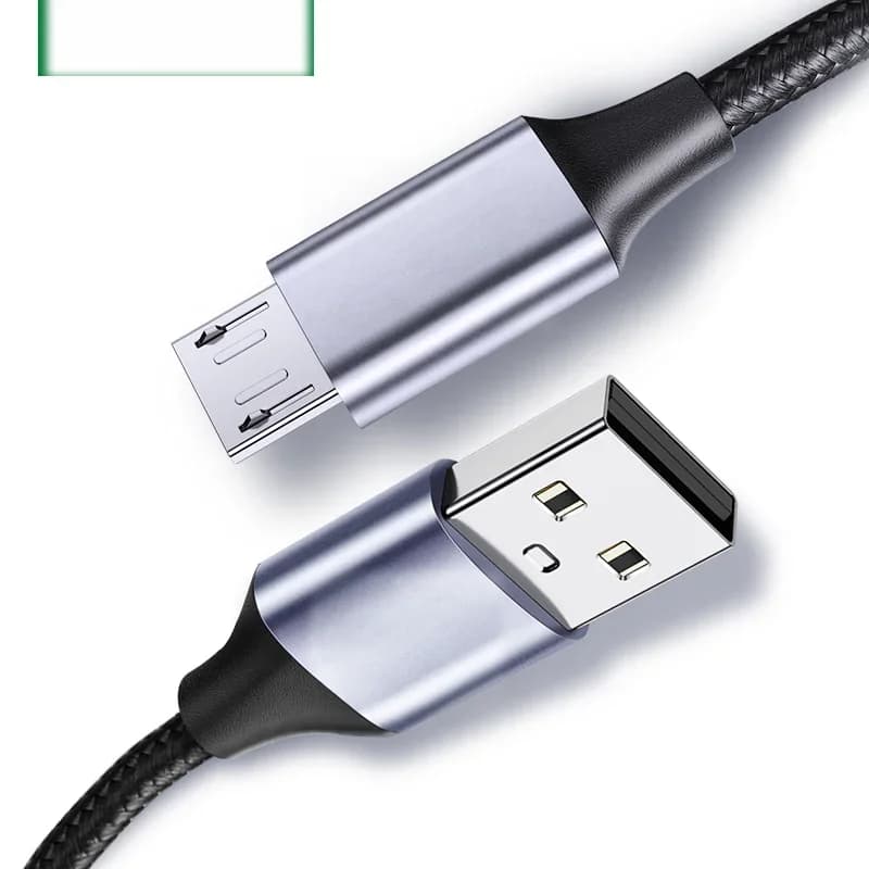 Nylon-Geflochtenes Micro-USB-Schnellladekabel