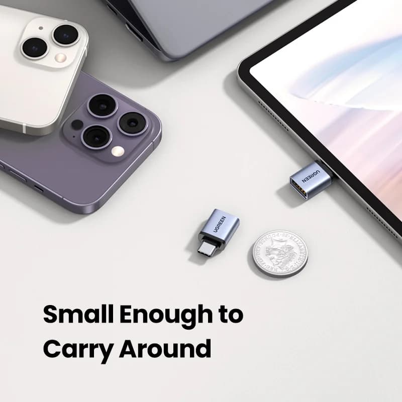 USB-C auf USB-A Buchse OTG-Adapter