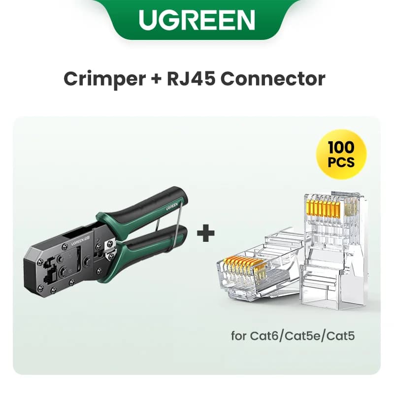 RJ45-Crimpzange für CAT6/7-Ethernet-Kabel