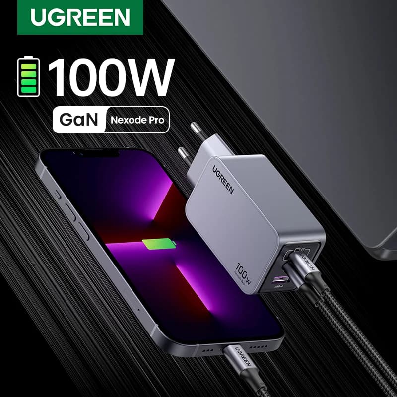 100W GaN USB-C Schnellladegerät, koreanischer Stecker