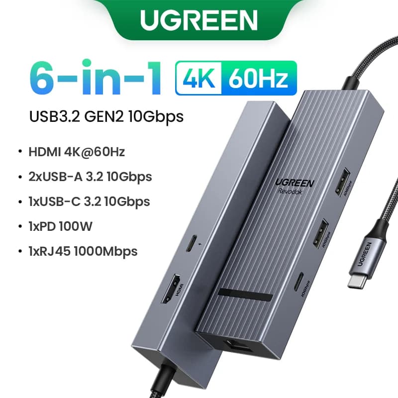 USB-C Hub mit 4K HDMI & 100W PD