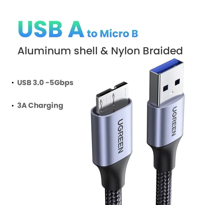 USB 3.0 Micro-B Schnelllade- und Datenkabel