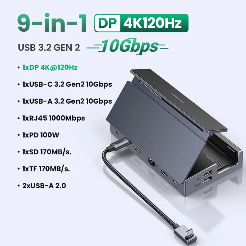 USB-C Gaming-Dock mit 4K HDMI und RJ45