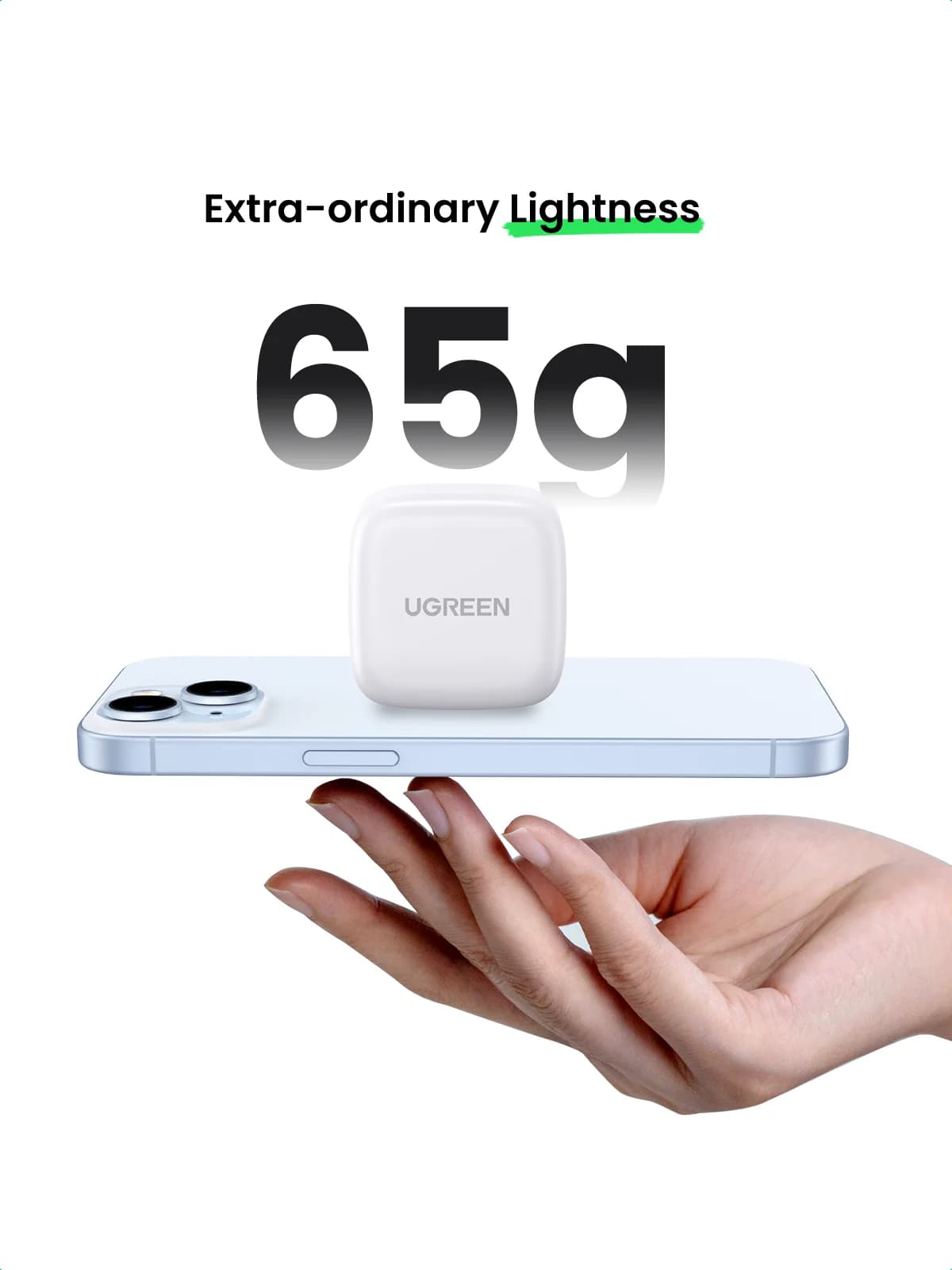 20W USB-C Schnellladegerät mit UK-Stecker