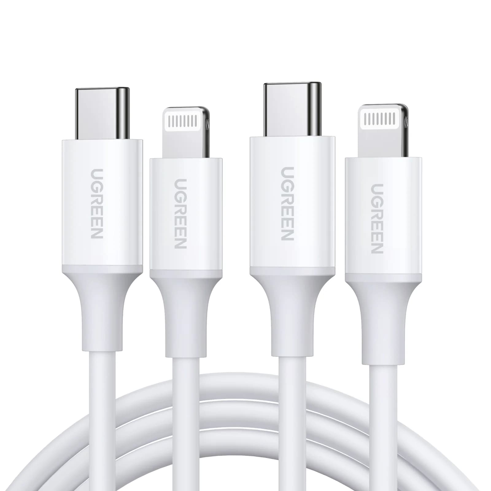2er-Pack MFi-zertifiziertes USB-C auf Lightning Kabel