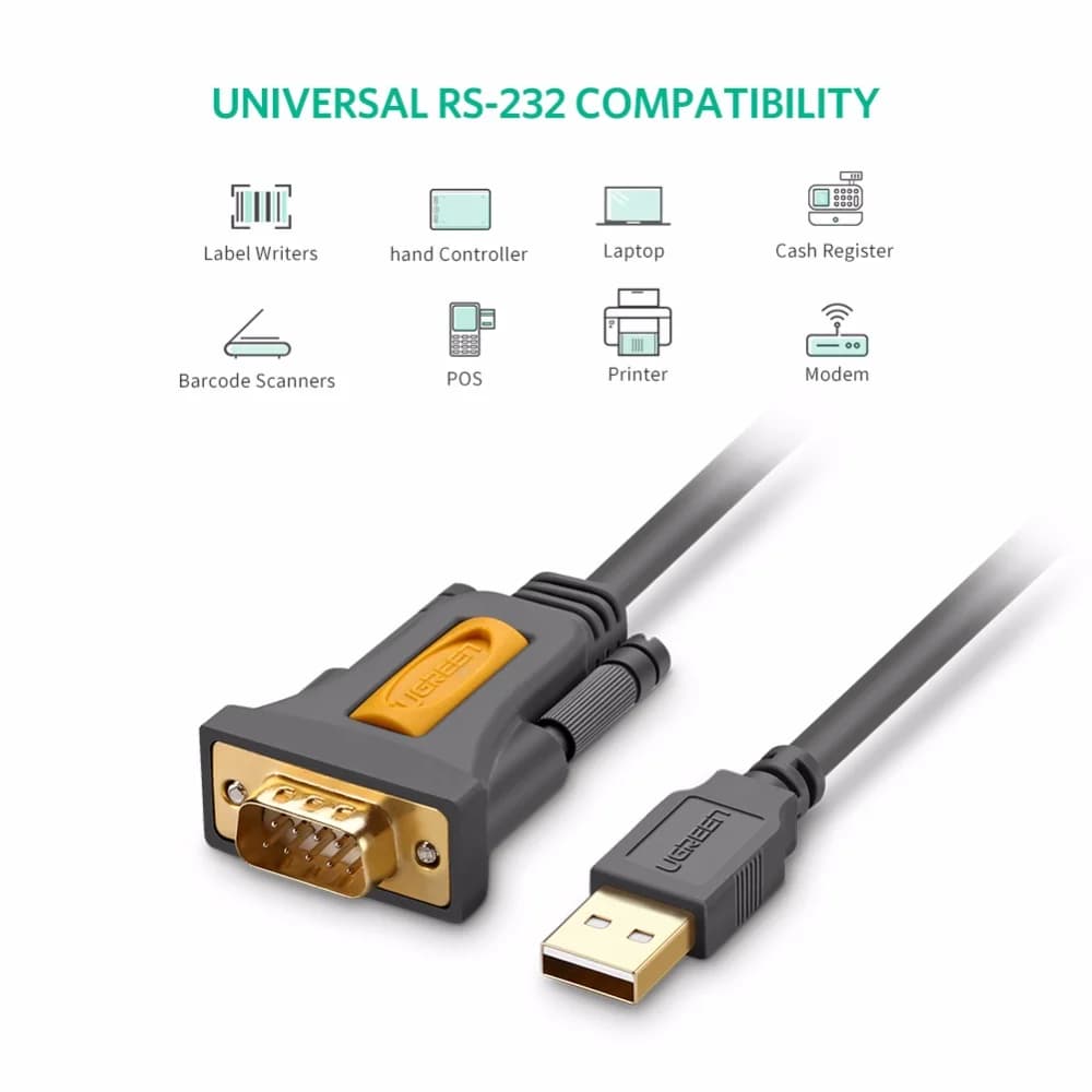 USB auf RS232 DB9 Serieller Port Adapterkabel