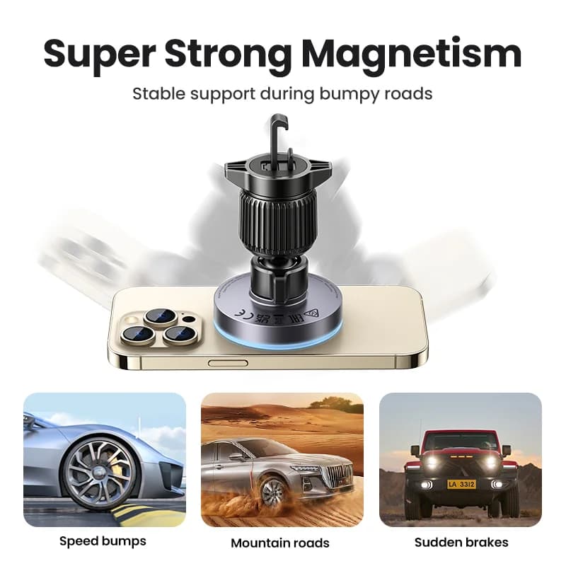 Qi2 Magnetischer kabelloser Auto-Ladeständer, 25W