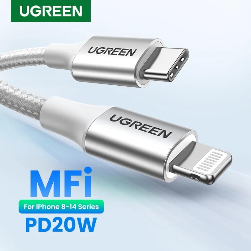 MFi USB-C auf Lightning Kabel, 30W PD Schnellladen