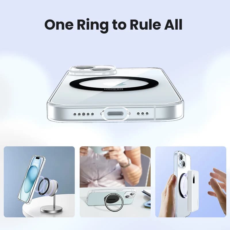 Magnetischer Metallring-Adapter für MagSafe-Wireless-Charging