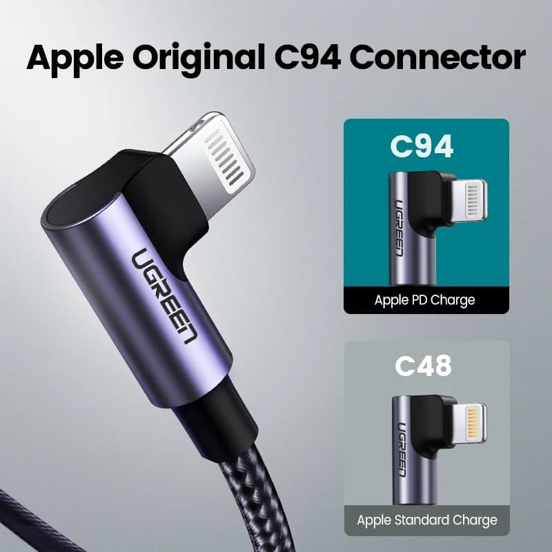 MFi USB-C auf Lightning Kabel, PD 20 W