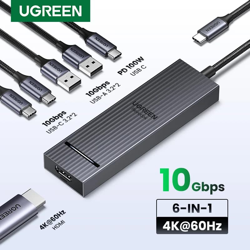 USB-C Hub mit 4K HDMI & 100W PD