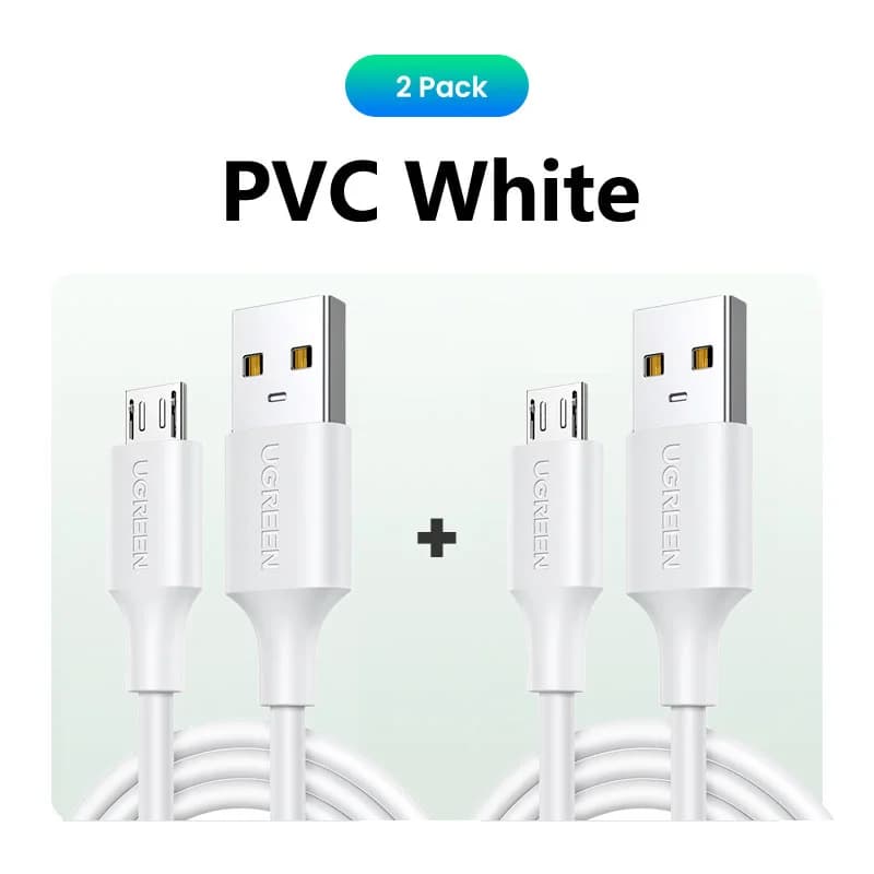 2er-Pack Micro USB Schnellladekabel, 1,5m, 2A