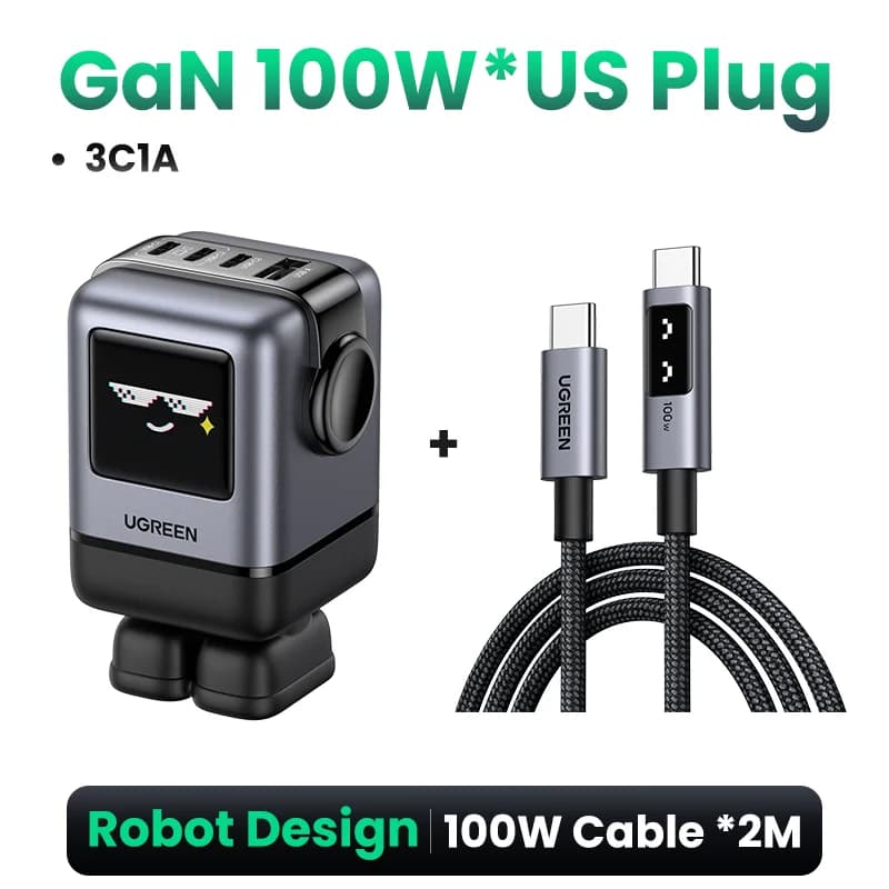100W GaN USB-C Schnellladegerät mit PPS