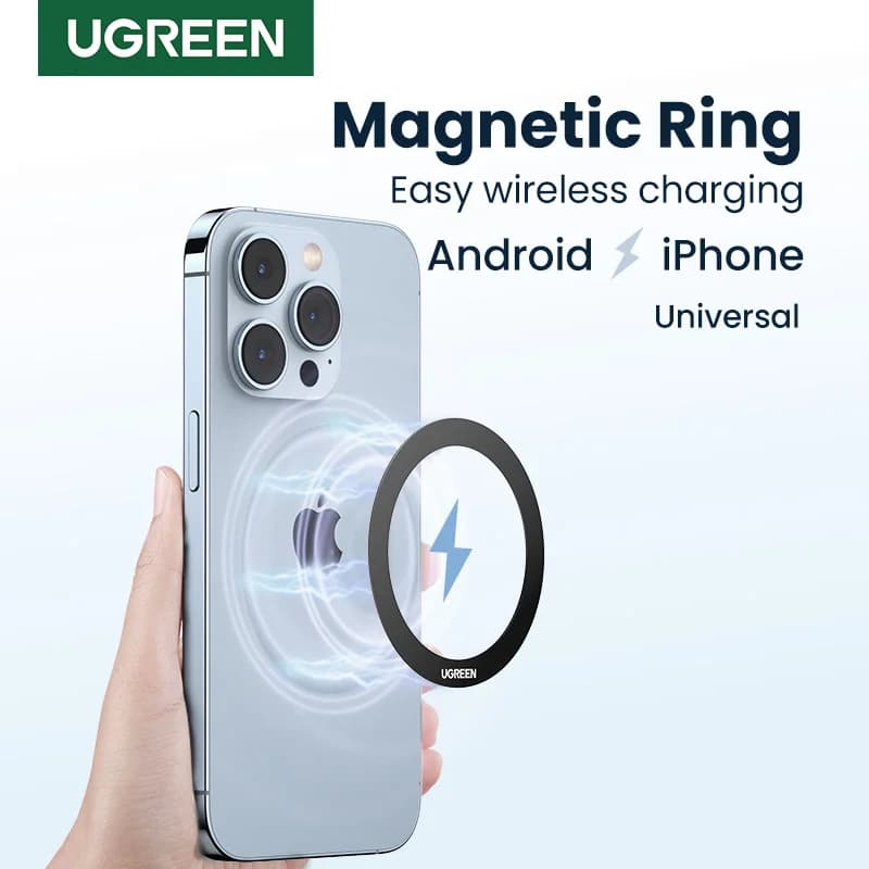 Magnetischer Metallring-Adapter für MagSafe-Wireless-Charging