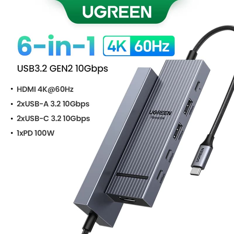 USB-C Hub mit 4K HDMI & 100W PD
