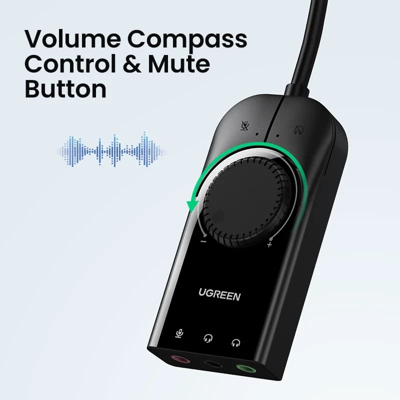 Externe USB Audio Interface Soundkarte
