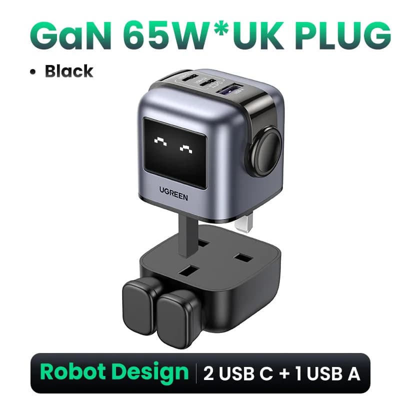 65W GaN USB-C Schnellladegerät mit PPS