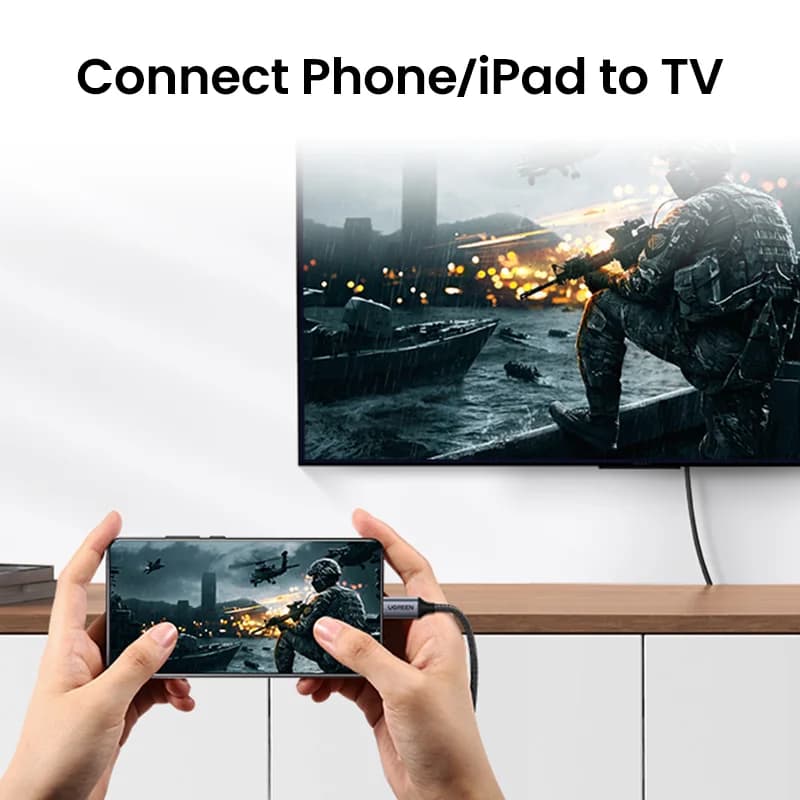 USB-C auf HDMI Kabel, 4K Auflösung Video-Adapter