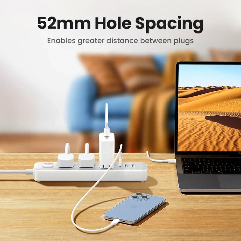 30W Desktop-Ladesteckdosenleiste mit UK-Stecker