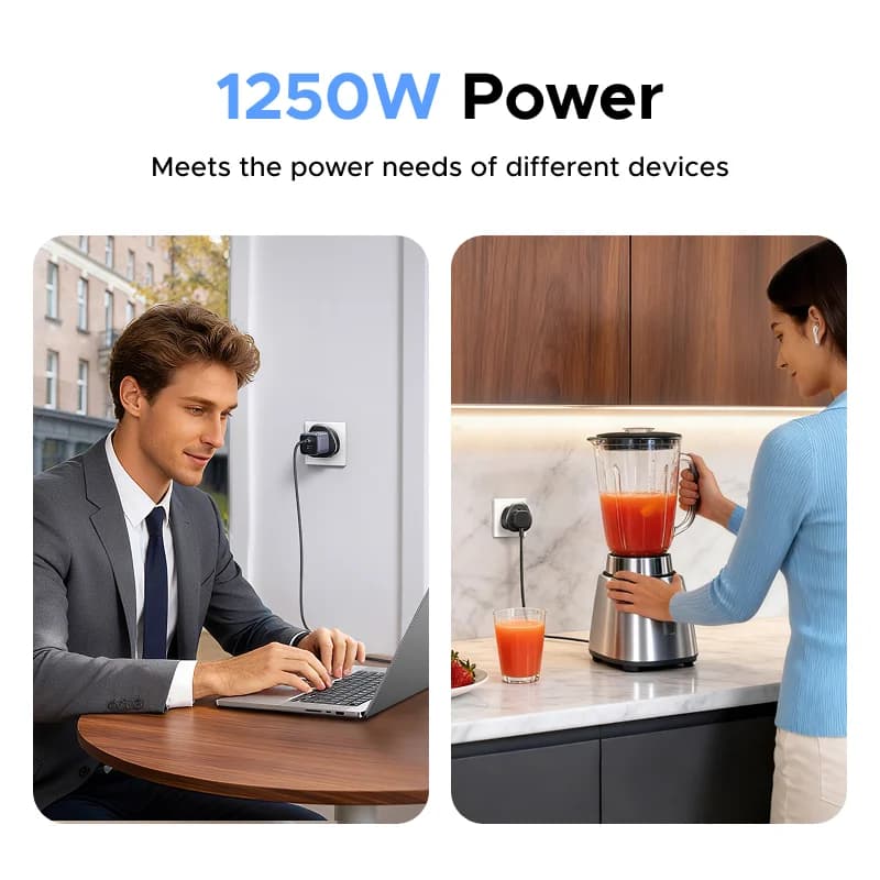 Universal-Reiseadapter mit US-Stecker